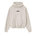 Fear of God Essentials Classic Fleece Hoodie Heather Stone