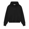 Fear of God Essentials Classic Fleece Hoodie Jet Black – hlavní pohled | Purekickz