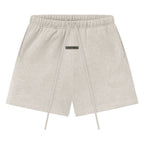 Fear of God Essentials Classic Fleece Sweatshort Heather Stone – hlavní pohled | Purekickz