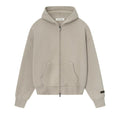 Fear of God Essentials Classic Fleece Zip Up Hoodie Timber – hlavní pohled | Purekickz