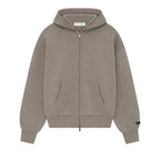 Fear of God Essentials Classic Full Zip-Up Hoodie Homestead Heather