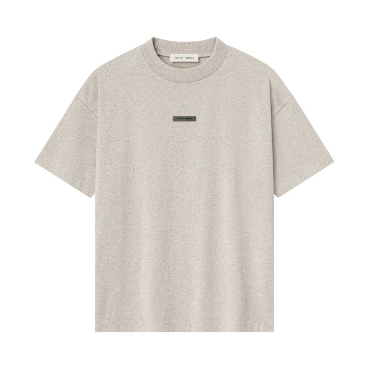 Fear of God Essentials Classic Short Sleeve Tee Heather Stone