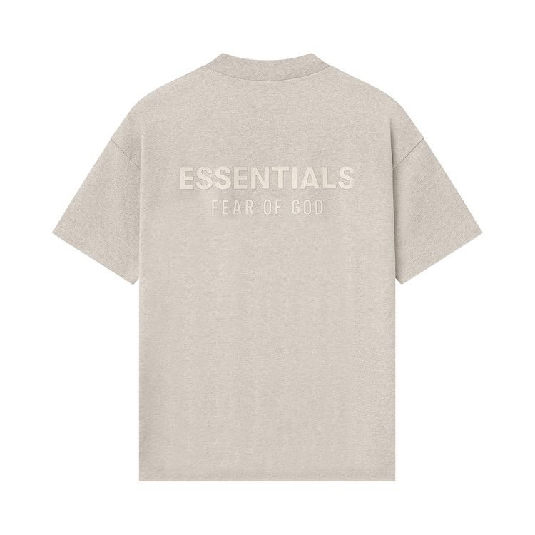 Fear of God Essentials Classic Short Sleeve Tee Heather Stone