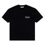 Fear of God Essentials Classic Short Sleeve Tee Jet Black – hlavní pohled | Purekickz