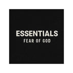 Fear of God Essentials Classic Sweatshort Jet Black – detail | Purekickz