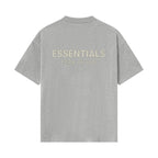 Fear of God Essentials Classic Tee Concrete Heather – boční pohled | Purekickz