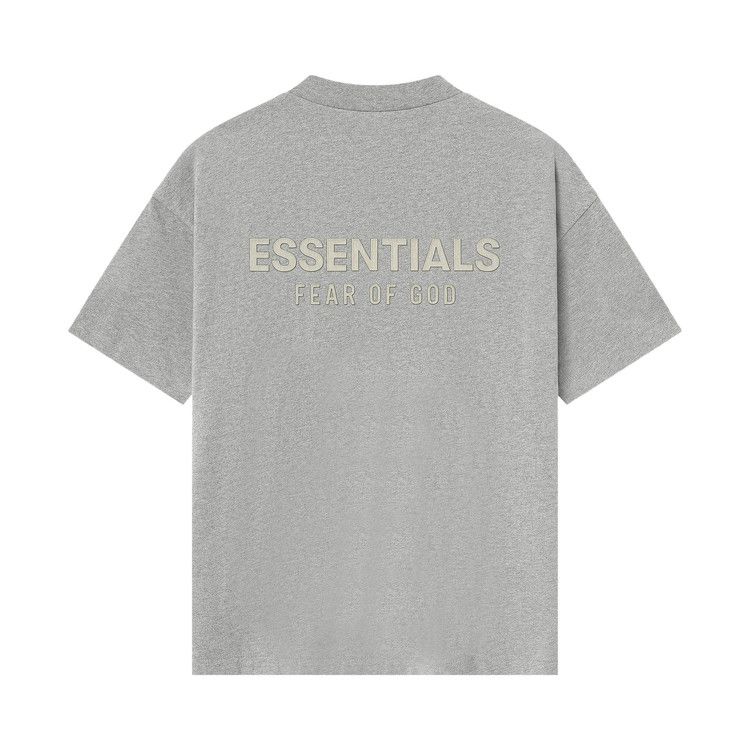 Fear of God Essentials Classic Tee Concrete Heather – boční pohled | Purekickz