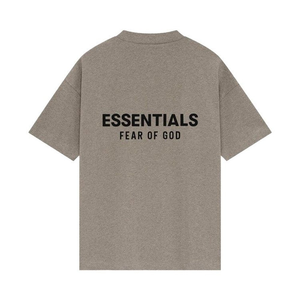 Fear of God Essentials Classic Tee Homestead Heather – boční pohled | Purekickz