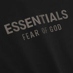 Fear of God Essentials Classic Tee Jet Black – hlavní pohled | Purekickz