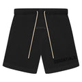 Fear of God Essentials Cream Drawstring Sweatshort Jet Black