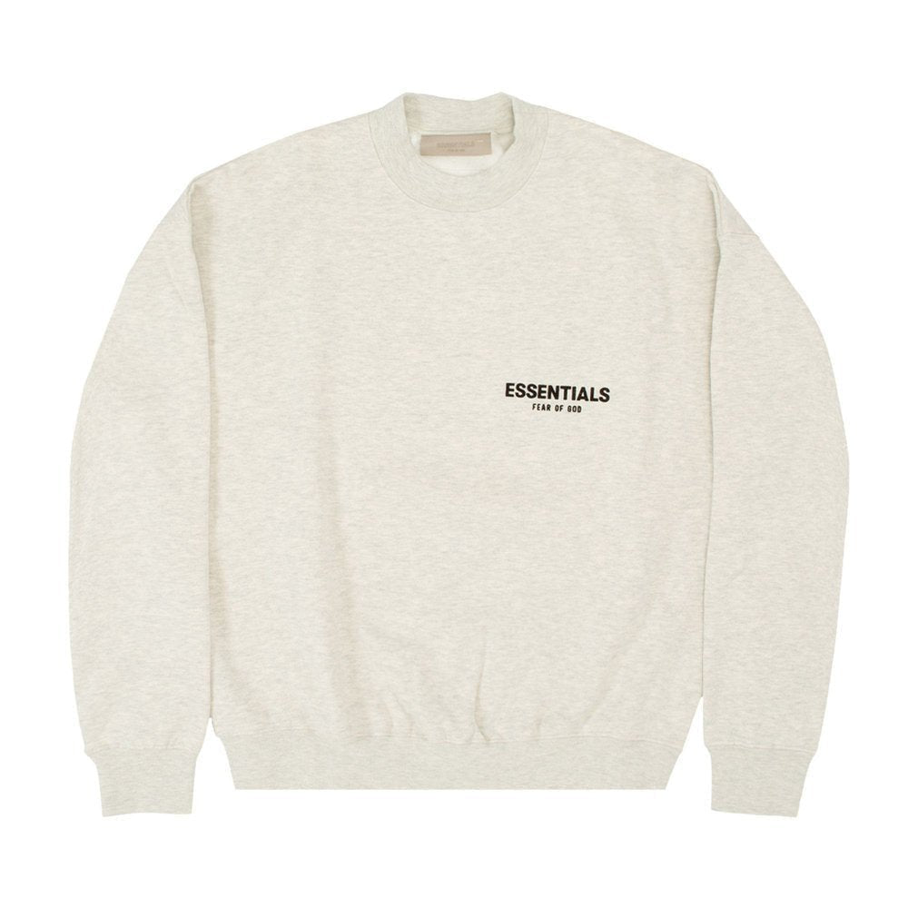 Fear of God Essentials Crewneck Light Oatmeal – hlavní pohled | Purekickz