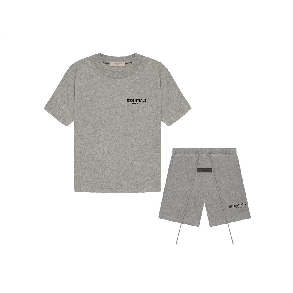 Fear of God Essentials Dark Oatmeal Summer Set