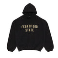 Fear of God Essentials Fleece Hoodie Black – hlavní pohled | Purekickz