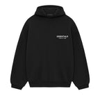 Fear of God Essentials Fleece Hoodie II 'Black' – hlavní pohled | Purekickz