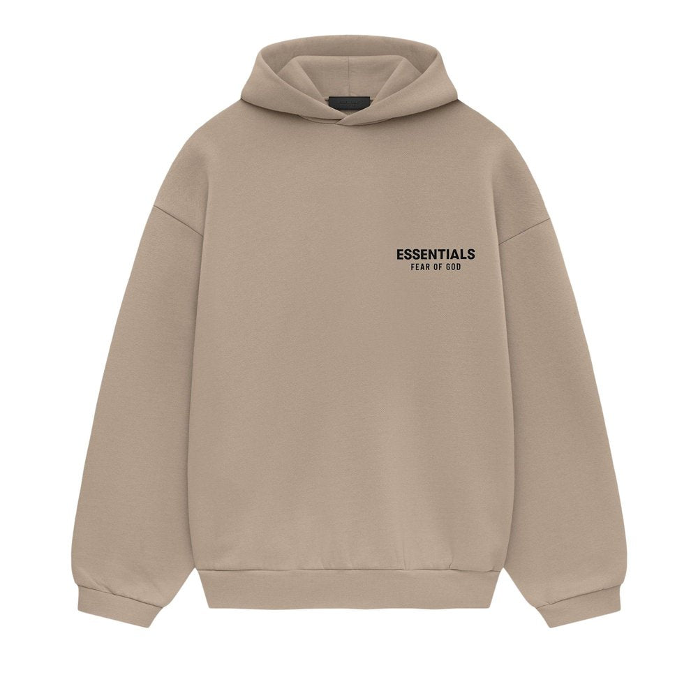 Fear of God Essentials Fleece Hoodie II 'Desert Sand' – hlavní pohled | Purekickz