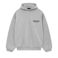 Fear of God Essentials Fleece Hoodie II 'Light Heather Grey' – hlavní pohled | Purekickz