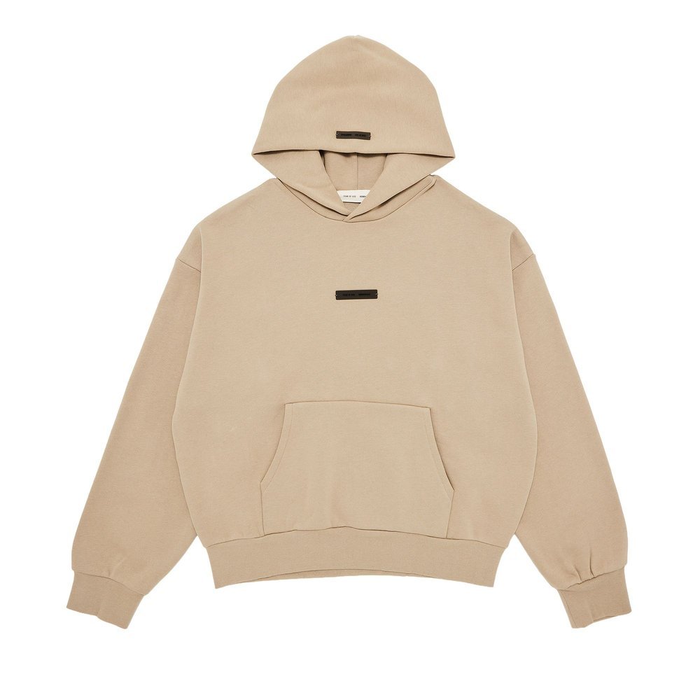 Fear of God Essentials Fleece Hoodie Timber – hlavní pohled | Purekickz