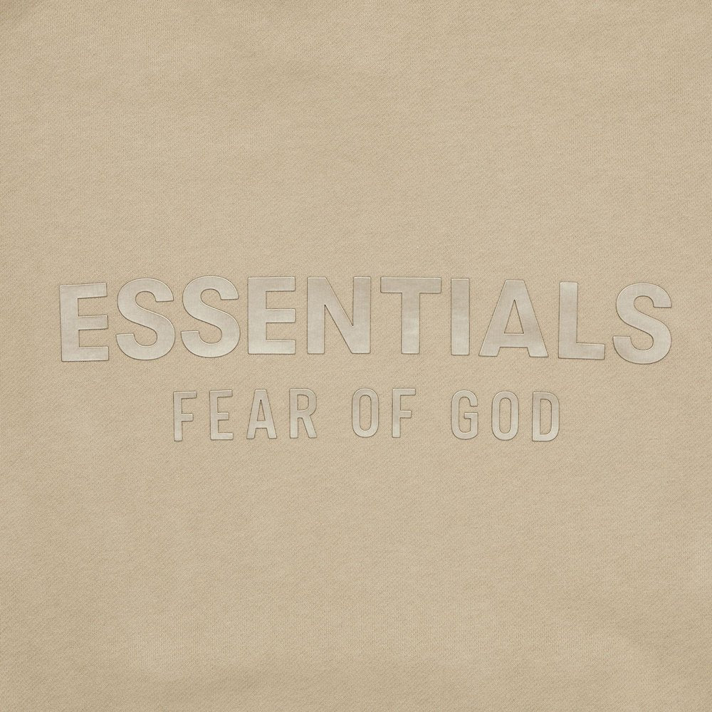 Fear of God Essentials Fleece Hoodie Timber – detail | Purekickz