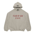 Fear of God Essentials Fleece II Hoodie Dark Heather – hlavní pohled | Purekickz