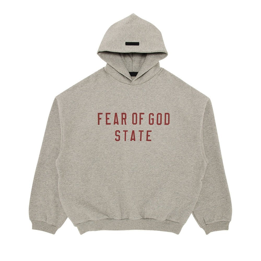Fear of God Essentials Fleece II Hoodie Dark Heather – hlavní pohled | Purekickz