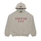 Fear of God Essentials Fleece II Hoodie Dark Heather – hlavní pohled | Purekickz