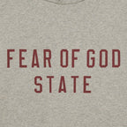 Fear of God Essentials Fleece II Hoodie Dark Heather – detail | Purekickz