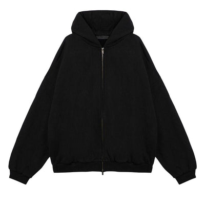Fear of God Essentials Heavy Fleece Fullzip Hoodie Black