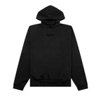 Fear of God Essentials SS23 Hoodie Jet Black – hlavní pohled | Purekickz