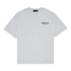 Fear of God Essentials Jersey Crewneck T-Shirt Light Heather Gray – hlavní pohled | Purekickz