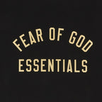 Fear of God Essentials Jersey Crewneck Tee Black – detail | Purekickz