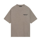 Fear of God Essentials S24 Jersey Crewneck Tee Heather Grey – hlavní pohled | Purekickz