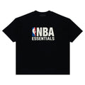 Fear of God Essentials NBA Tee (SS25) Black – hlavní pohled | Purekickz