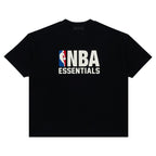 Fear of God Essentials NBA Tee (SS25) Black – hlavní pohled | Purekickz