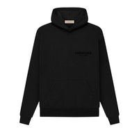 Fear of God Essentials Pullover Chest Logo Hoodie Stretch Limo/Black – hlavní pohled | Purekickz