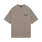 Fear of God Essentials S24 Jersey Crewneck Tee Heather Grey – hlavní pohled | Purekickz