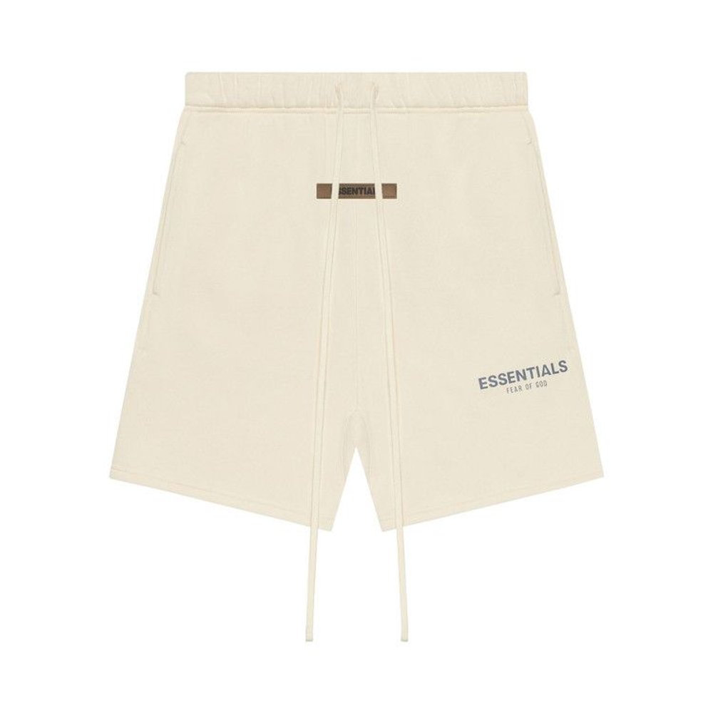 Fear of God Essentials Shorts (SS21) Cream/Buttercream – hlavní pohled | Purekickz