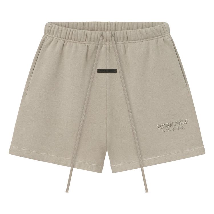 Fear of God Essentials Soccer Fleece Shorts Timber – hlavní pohled | Purekickz