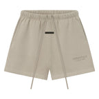 Fear of God Essentials Soccer Fleece Shorts Timber – hlavní pohled | Purekickz