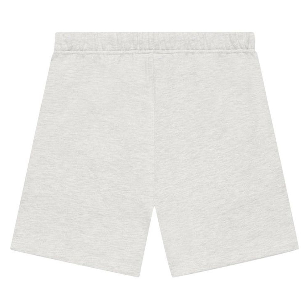 Fear of God Essentials Sweatshort (SS22) Light Oatmeal – boční pohled | Purekickz