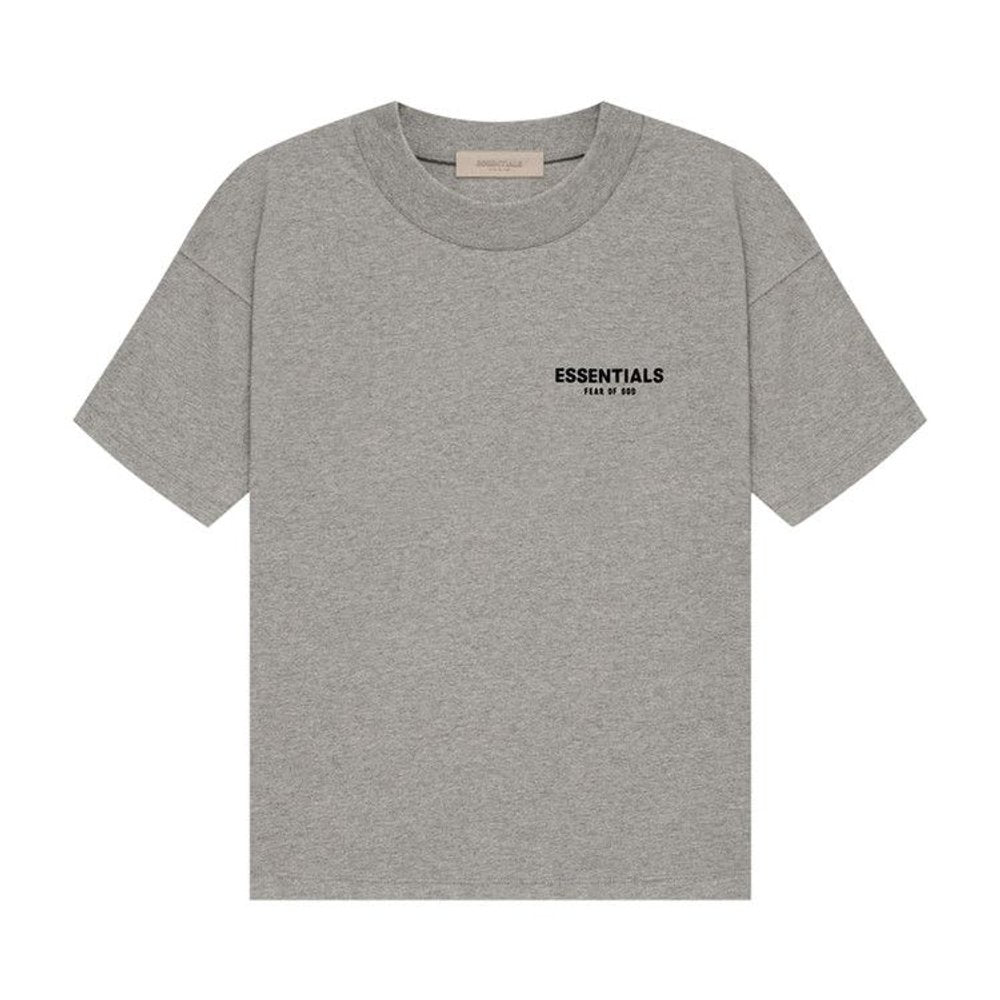 Fear of God Essentials T-shirt (SS22) Dark Oatmeal – hlavní pohled | Purekickz