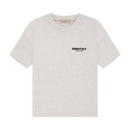 Fear of God Essentials T-shirt (SS22) Light Oatmeal – hlavní pohled | Purekickz
