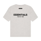 Fear of God Essentials T-shirt (SS22) Light Oatmeal – boční pohled | Purekickz