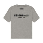 Fear of God Essentials SS2 Tee Dark Oatmeal – boční pohled | Purekickz