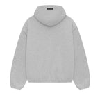Fear of God Essentials x NBA Hoodie Light Heather – boční pohled | Purekickz