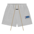 Fear of God Essentials x NBA Sweatshorts Light Heather – hlavní pohled | Purekickz