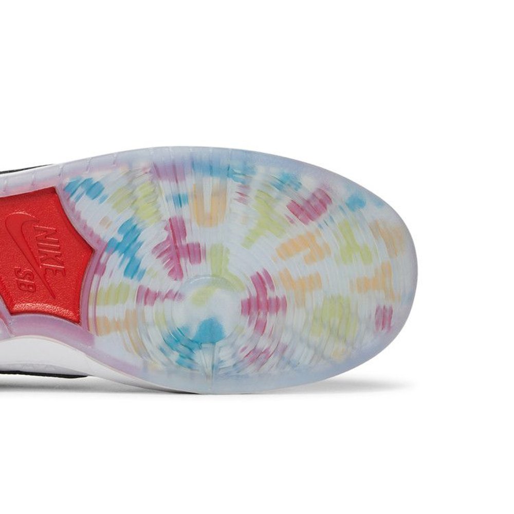 froSkate x Nike Dunk High SB 'All Love No Hate' – pohled shora | Purekickz