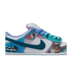 Futura Laboratories x Nike Dunk Low SB 'Bleached Aqua' – detail | Purekickz