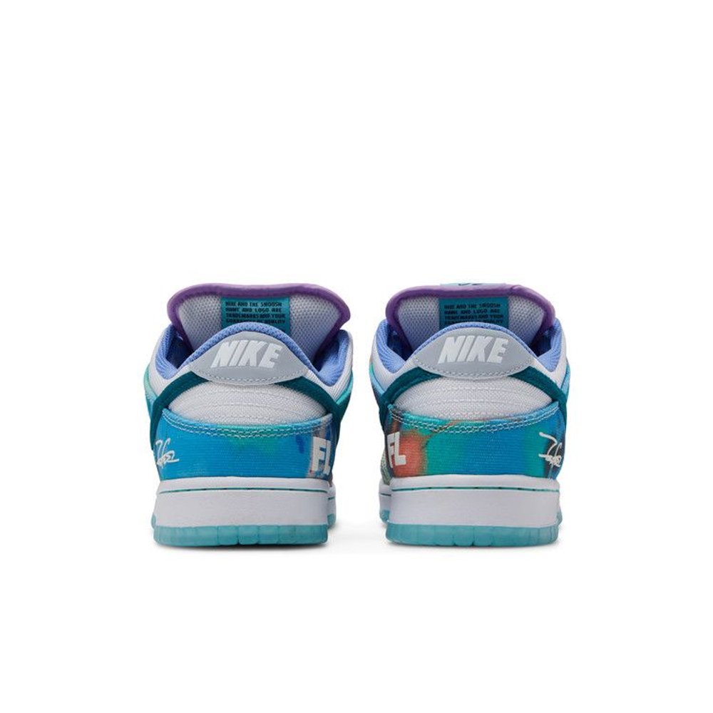 Futura Laboratories x Nike Dunk Low SB 'Bleached Aqua' – podrážka | Purekickz