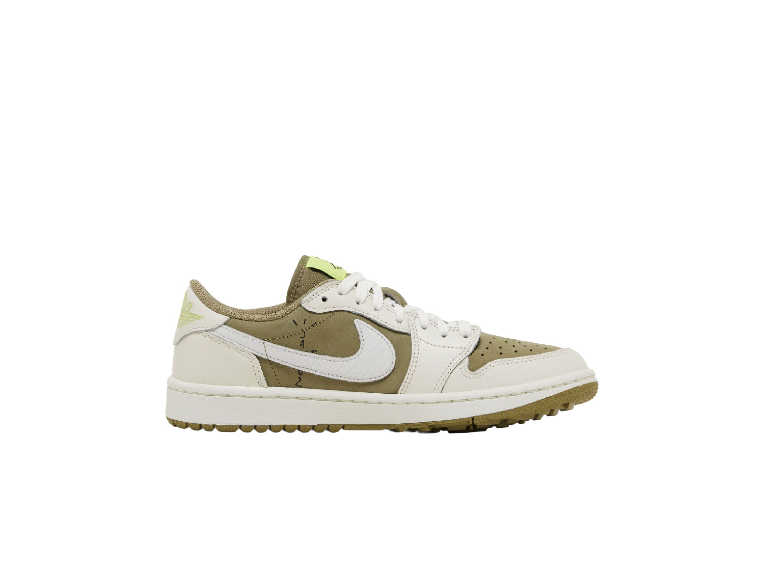Jordan 1 Retro Low Golf Travis Scott Neutral Olive