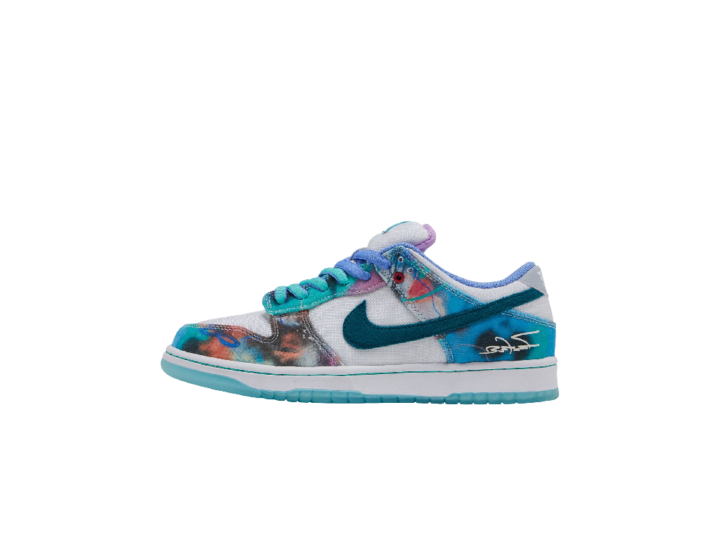 Futura Laboratories x Nike Dunk Low SB 'Bleached Aqua'